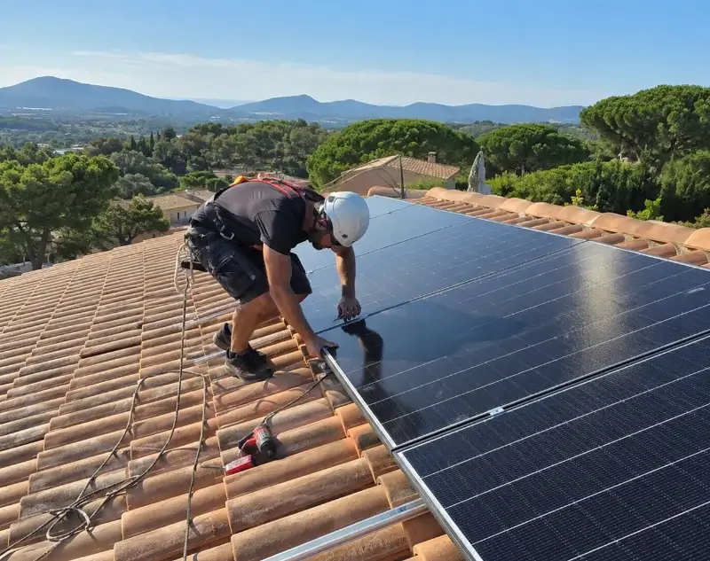 Installateur panneaux solaires Le Champ-Saint-Père — pose photovoltaïque sur toiture